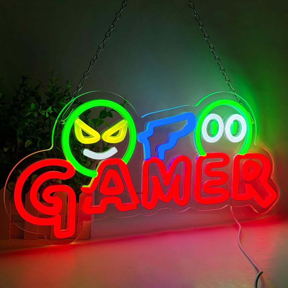 Neon Sign Party - Gamer Neon Sign LED Wall Light