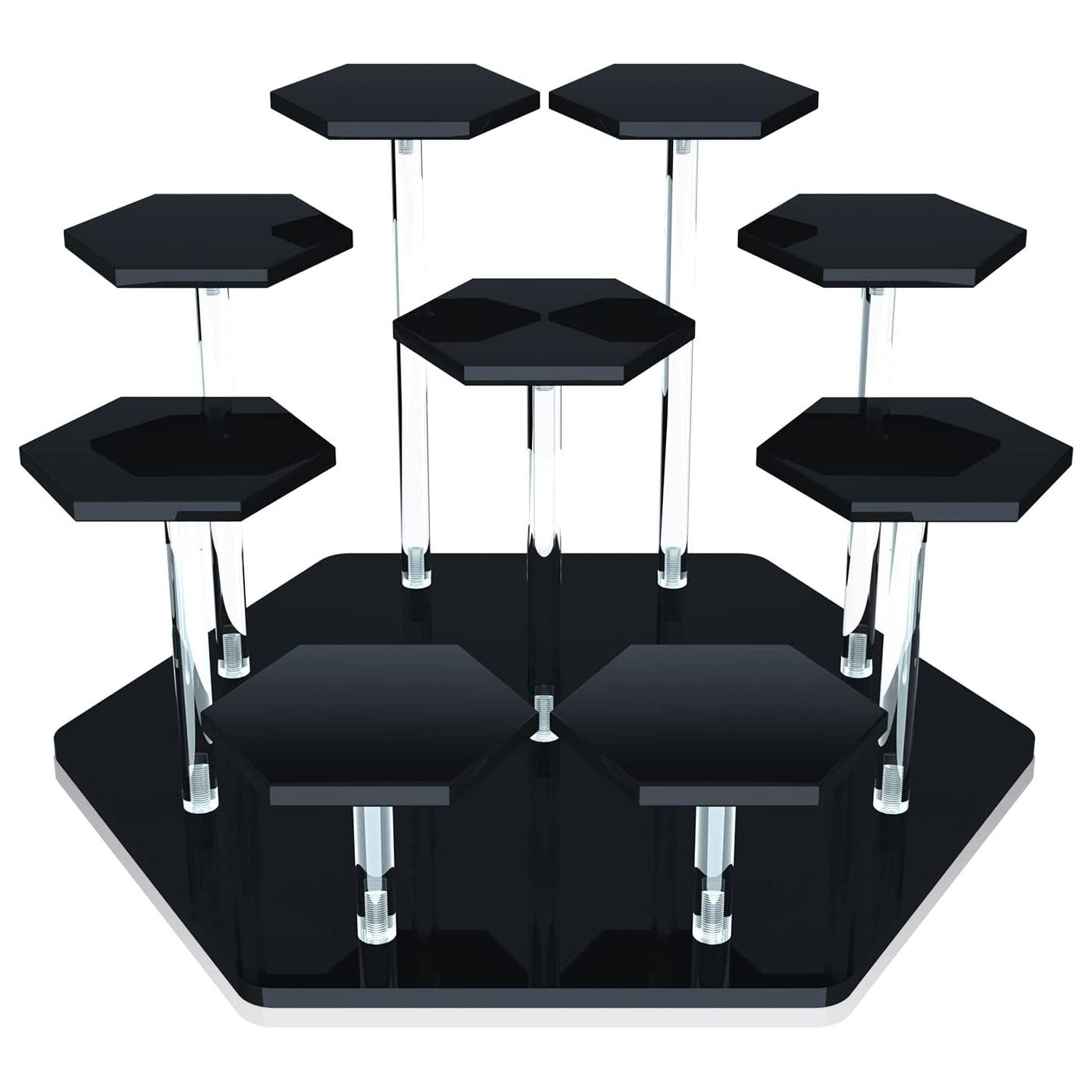 8/9 Tầng Acrylic Đỡ Cho Mô Hìn - đánh giá và giá Cupcake Stand Tier
