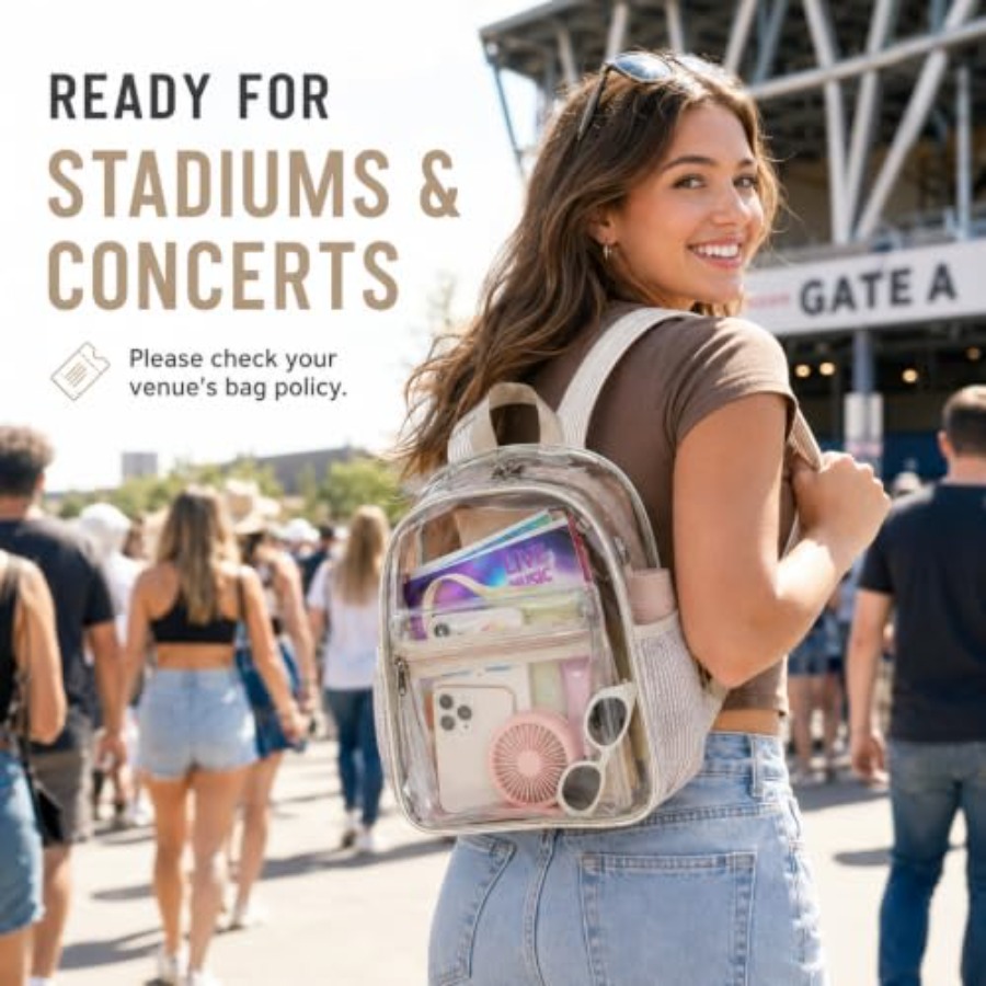 Mini Clear Backpack for Stadiu - đánh giá và giá Event & Party Supply