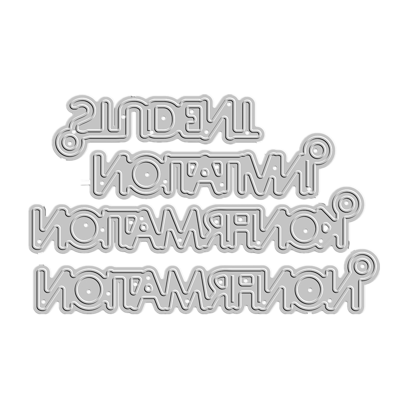 Student Invitation Words Metal - đánh giá và giá Papercraft Supply Invitation