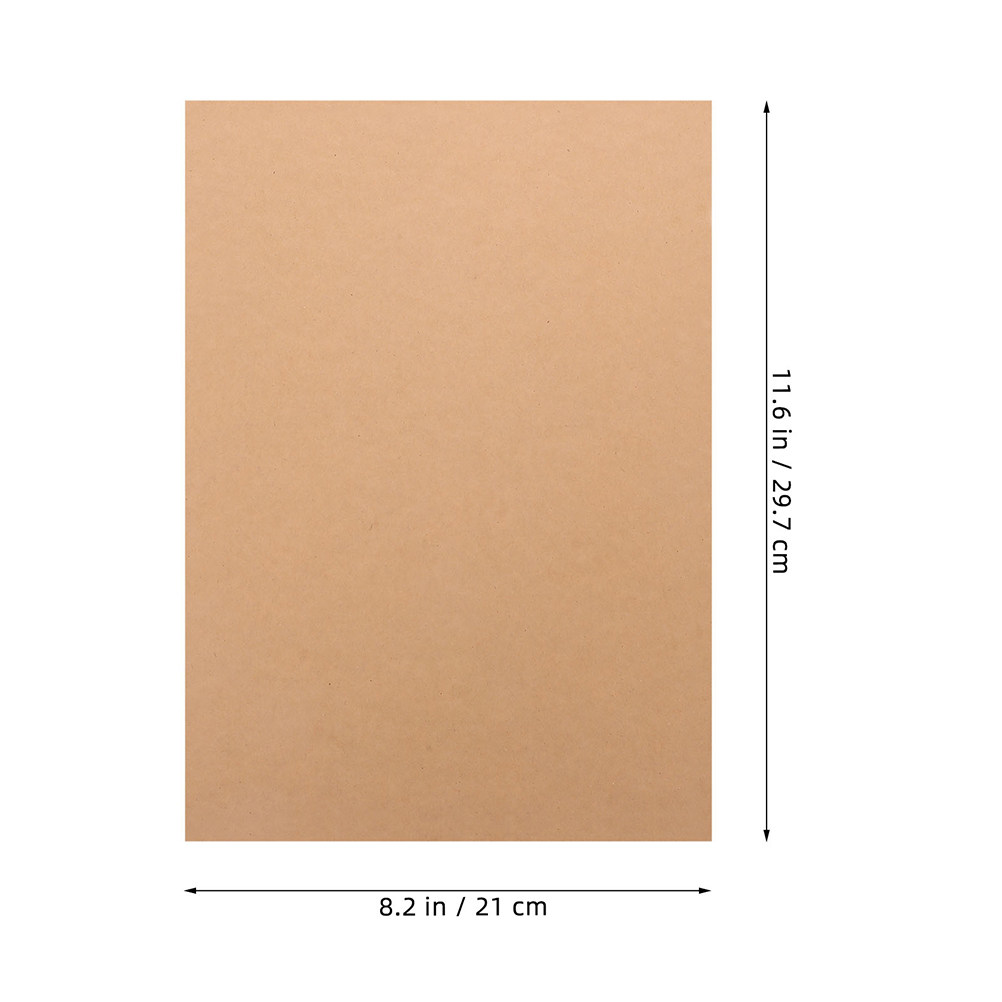 50Pcs Thick Kraft Cardstock Pa - đánh giá và giá Papercraft Supply Invitation
