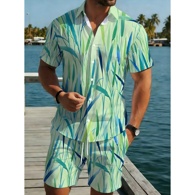 Summer Men's Tropical Print Sh - đánh giá và giá Event & Party Supply