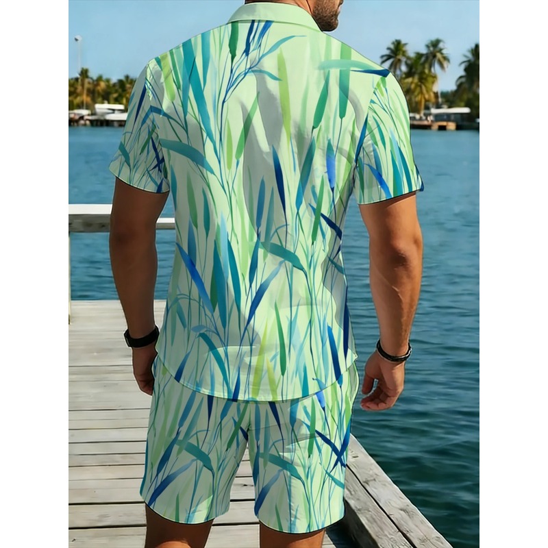 Summer Men's Tropical Print Sh - đánh giá và giá Event & Party Supply