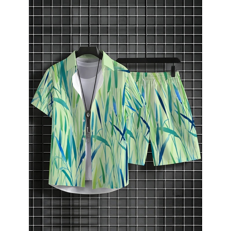 Summer Men's Tropical Print Sh - đánh giá và giá Event & Party Supply