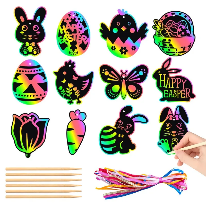 Scratch Paper Cards with Woode - đánh giá và giá Papercraft Supply Ribbon