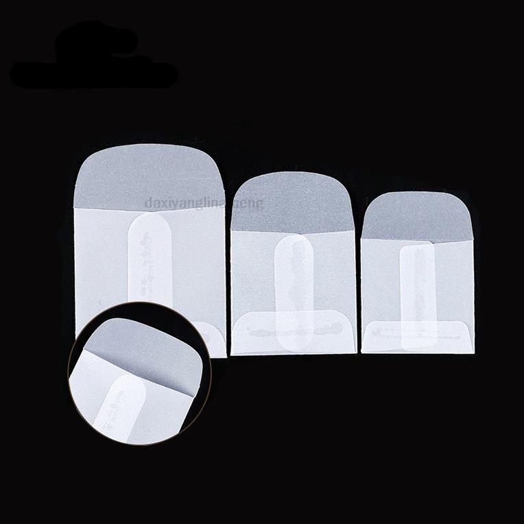 100pcs Translucent Square & Re - đánh giá và giá Papercraft Supply Invitation