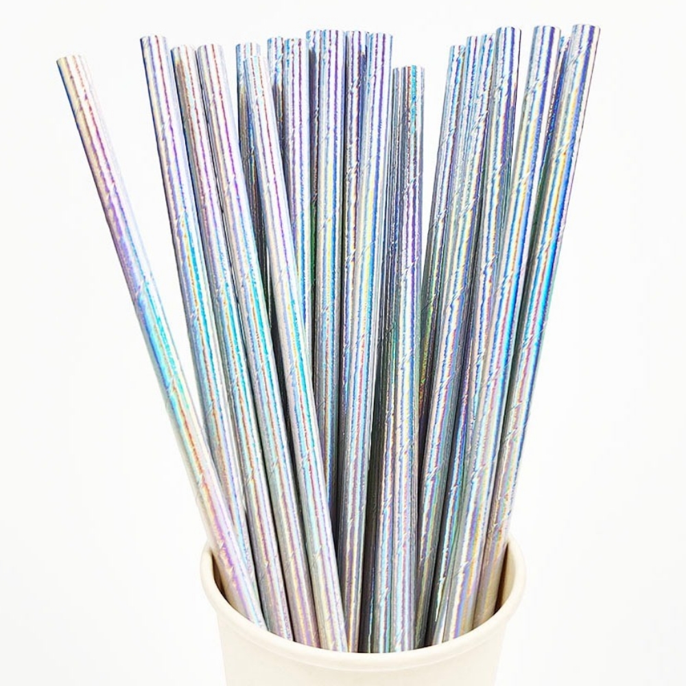 25Pcs Pearlescent Bronzing Pap - đánh giá và giá Paper Straw Color