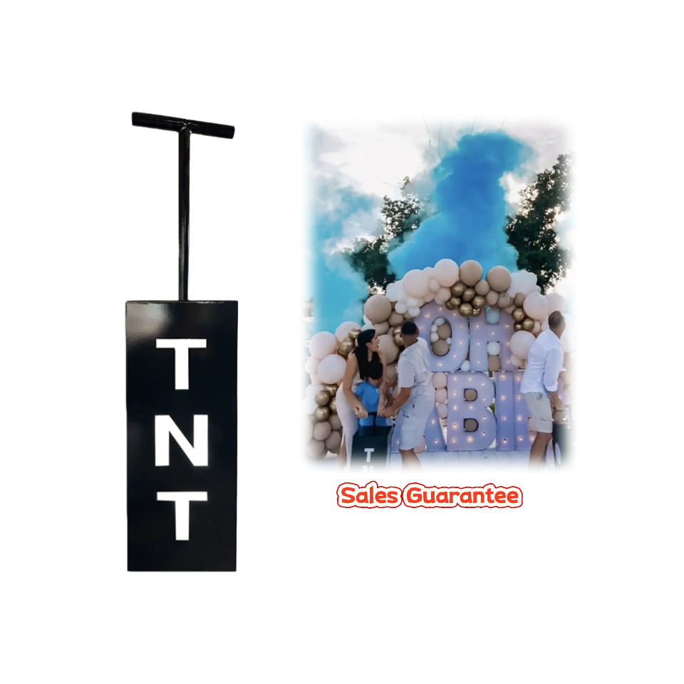 TNT Control Cannon Gender Reve - đánh giá và giá Confetti Cannon Tube
