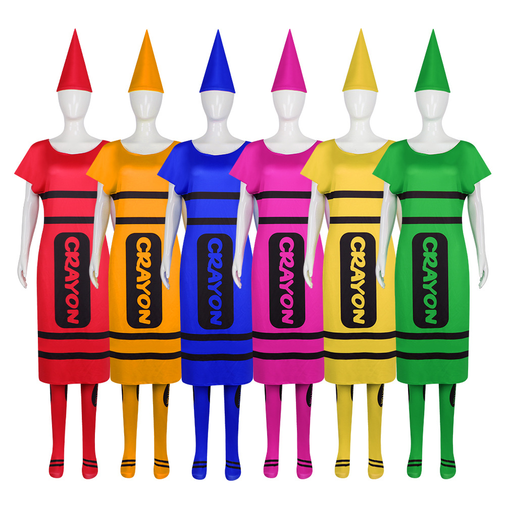 Halloween Women Crayon Cosplay - đánh giá và giá Party Hat Cone
