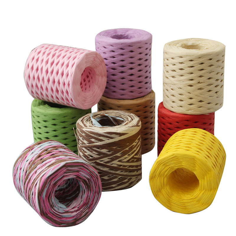 200m Raffia Yarn Rope Ribbon N - đánh giá và giá Papercraft Supply Ribbon