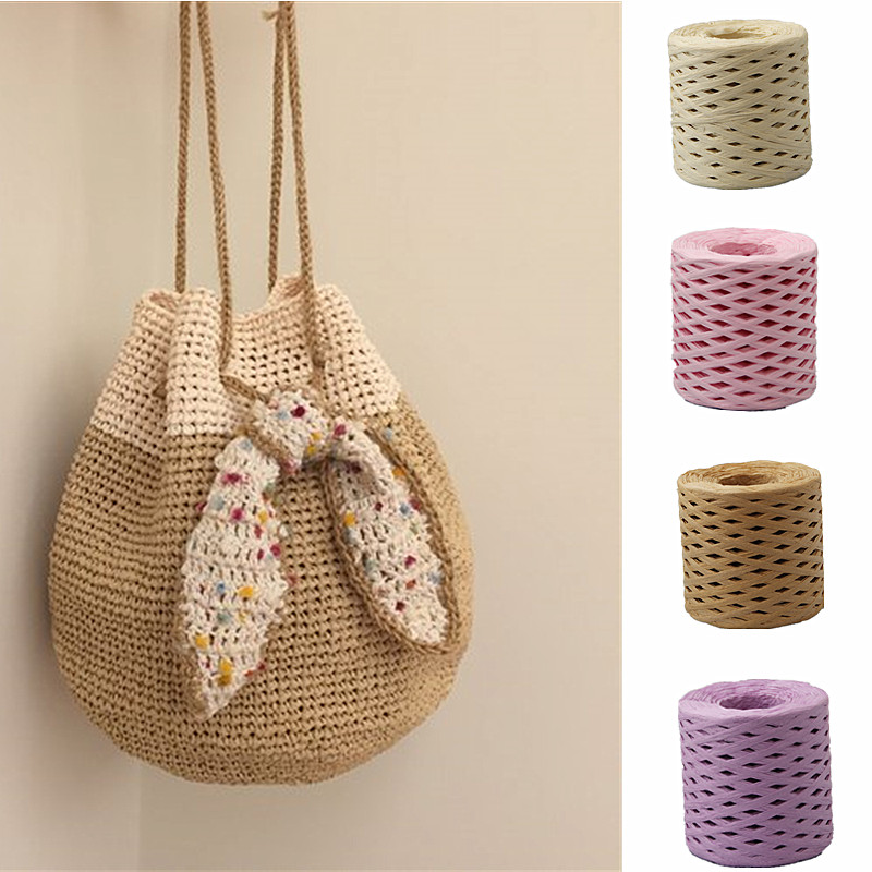 200m Raffia Yarn Rope Ribbon N - đánh giá và giá Papercraft Supply Ribbon