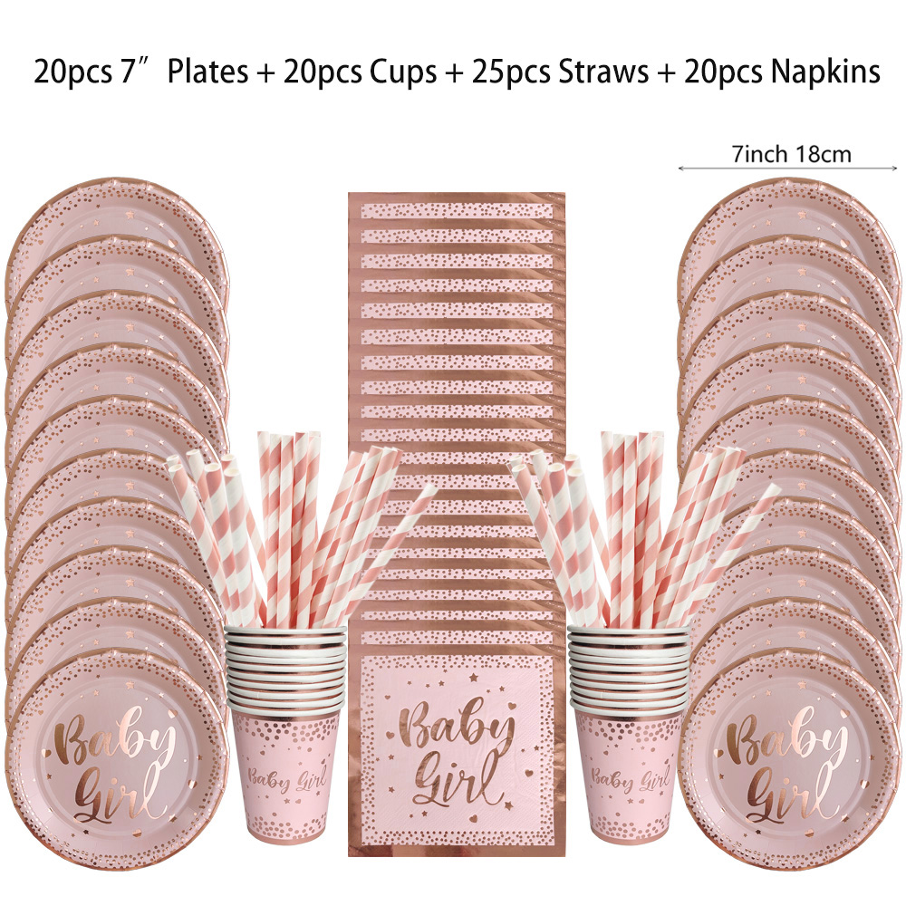 Rose Gold Party Disposable Tab - đánh giá và giá Paper Straw Color