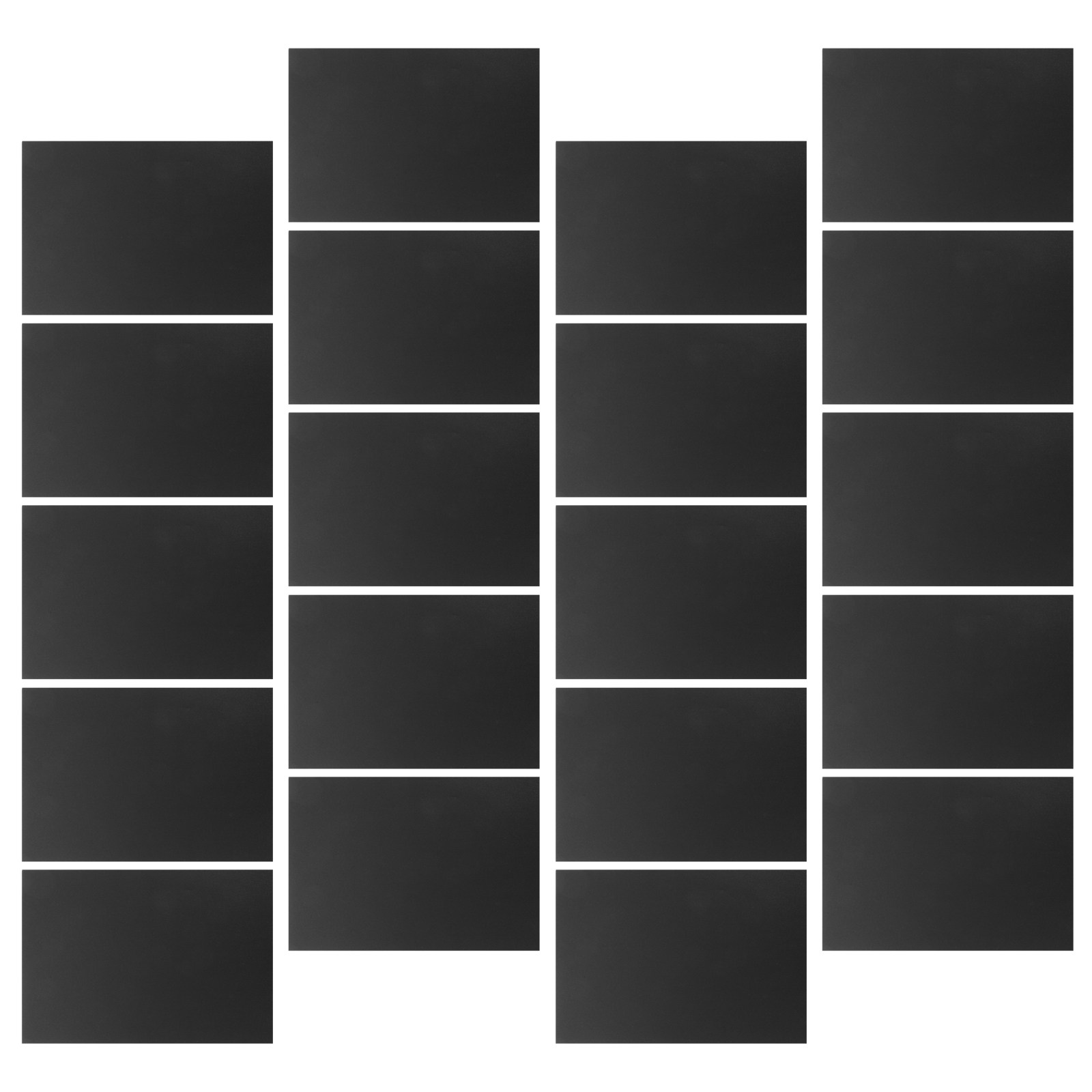 60Pcs Black Cardstock Thick He - đánh giá và giá Papercraft Supply Invitation