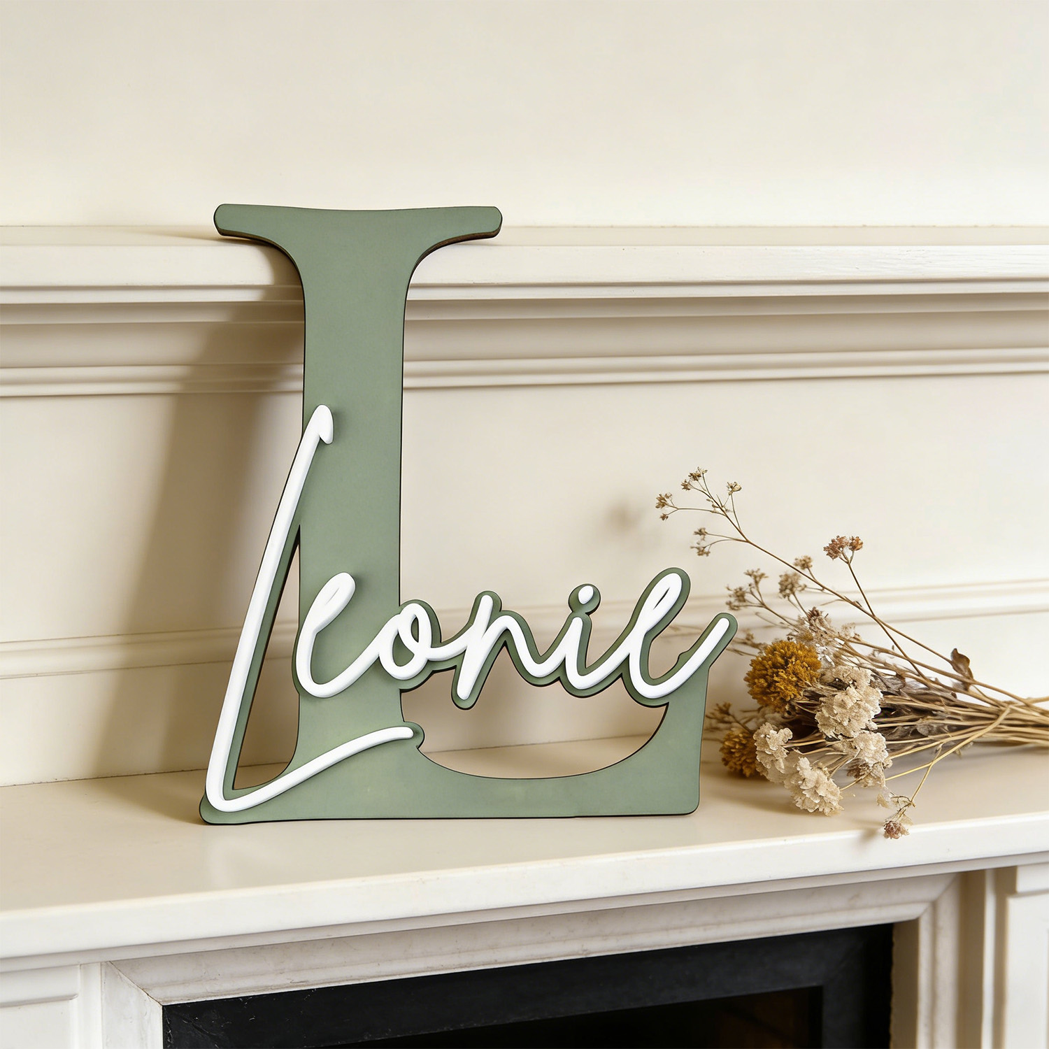 1pc Double-layer Wooden Name D - đánh giá và giá Eve Party