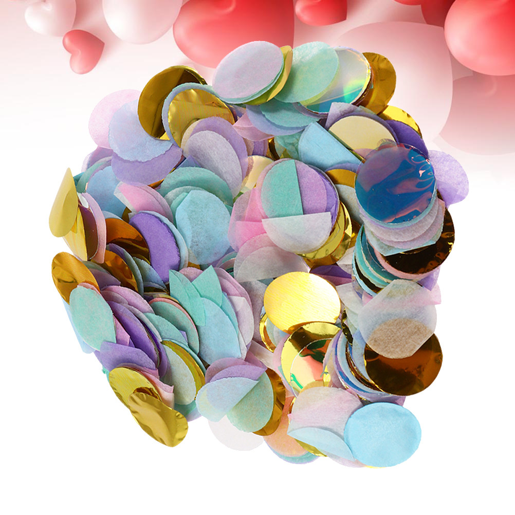 1Pack 50G Elegant Round Paper  - đánh giá và giá Papercraft Supply Confetti