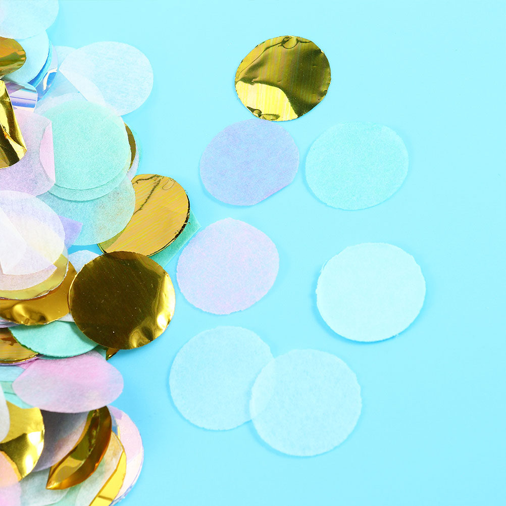 1Pack 50G Elegant Round Paper  - đánh giá và giá Papercraft Supply Confetti