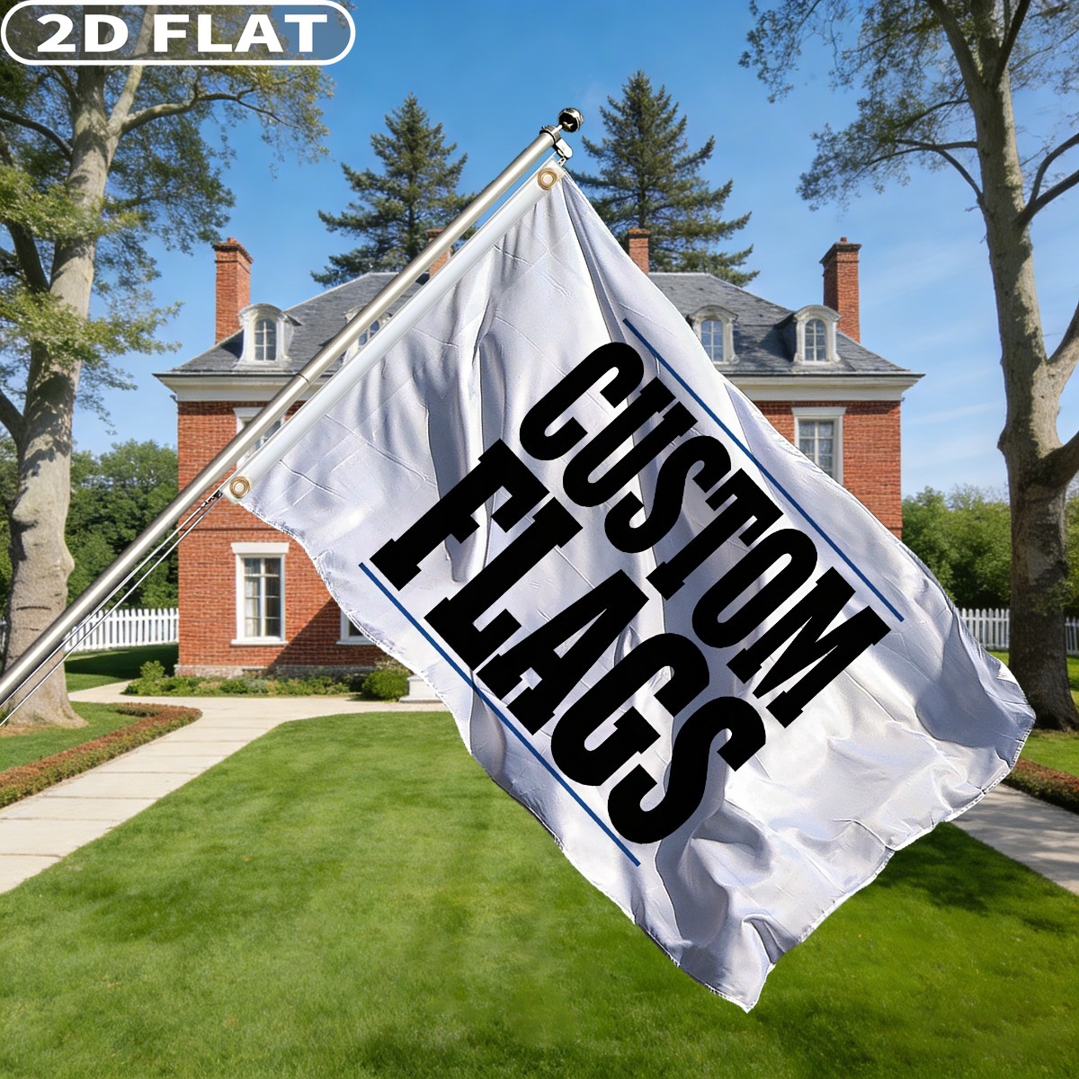 1pc Custom Flag with Image/Log - đánh giá và giá Event & Party Supply